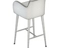 Essential Home Dandridge Bar Chair 3D модель