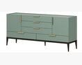 Dantone Home Metropolitan Dresser 3 3D-Modell