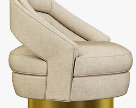 Essential Home Russel Armchair 3D 모델 