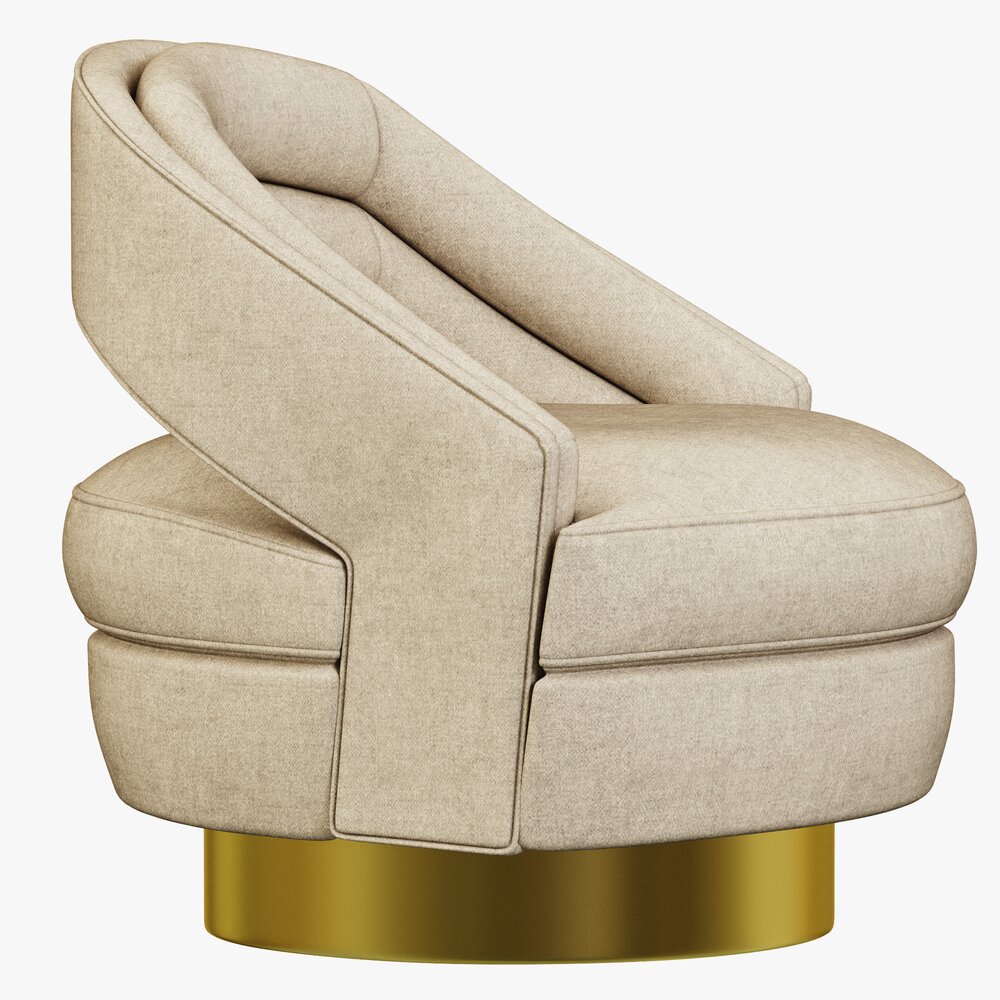 Essential Home Russel Armchair 3Dモデル