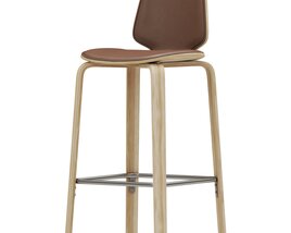 Normann Copenhagen My Chair Barstool 3D модель