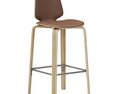 Normann Copenhagen My Chair Barstool 3D 모델 