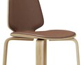 Normann Copenhagen My Chair Barstool Modello 3D