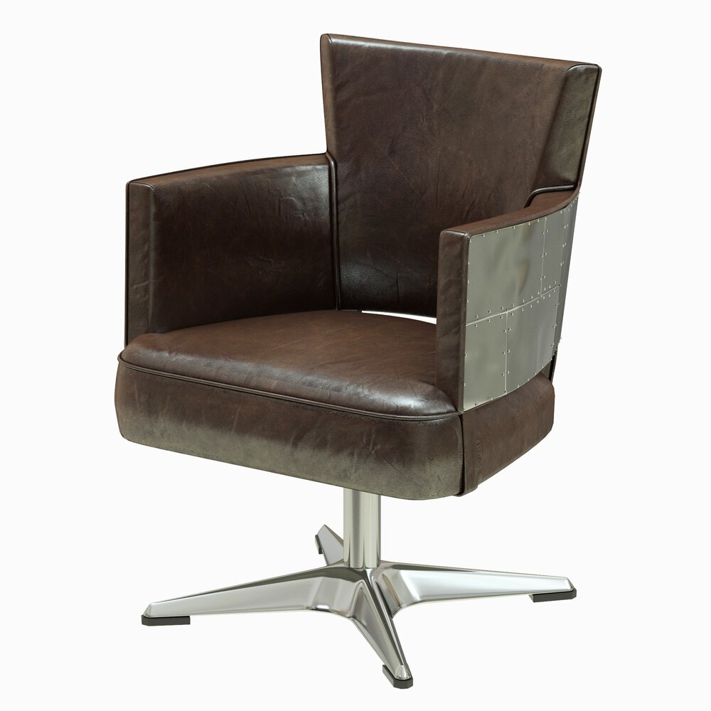 Home Concept Swinderby Swivel Chair Spitfire 3D модель