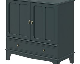Ikea LOMMARP Cabinet Modelo 3d