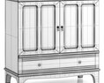 Ikea LOMMARP Cabinet 3D 모델 
