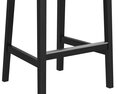 Ikea BERGMUND Bar Stool 3D 모델 